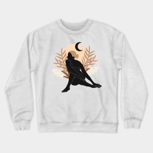 Sun Moon Goddess Crewneck Sweatshirt